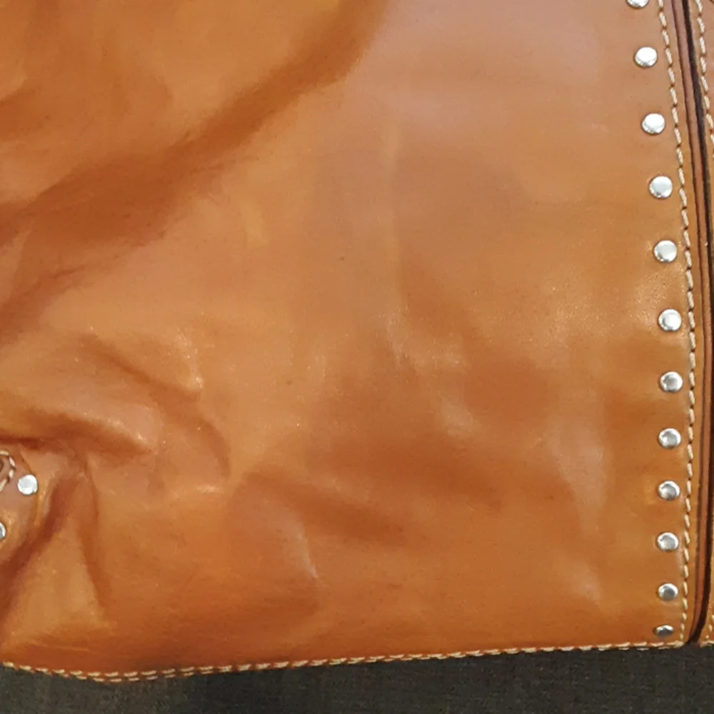 Michael Kors Tan Studded Hobo Bag